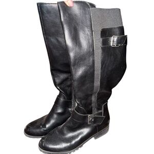 Target Black Leather Boots